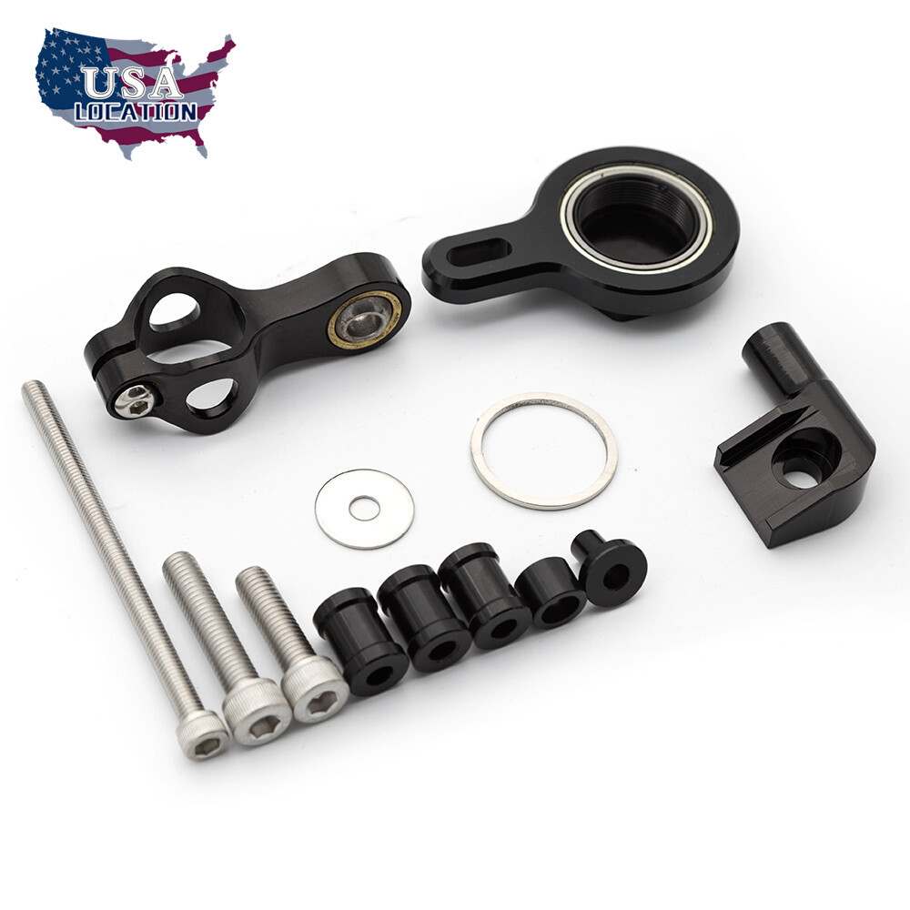 For YAMAHA YZF R1 1998 1999 2000 2001 CNC Motorcycle Steering Damper Bracket Kit