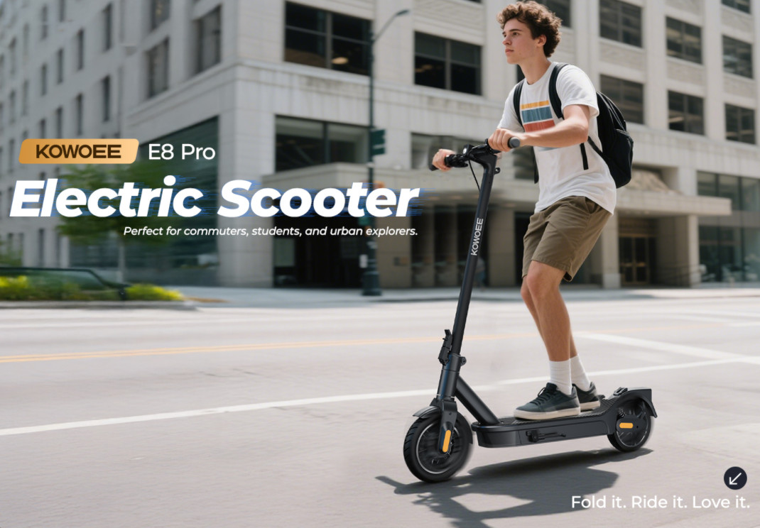 Electric Scooter Adult 350W 8.5" 20Mile 20Mph E-scooter Urban Commute Foldable