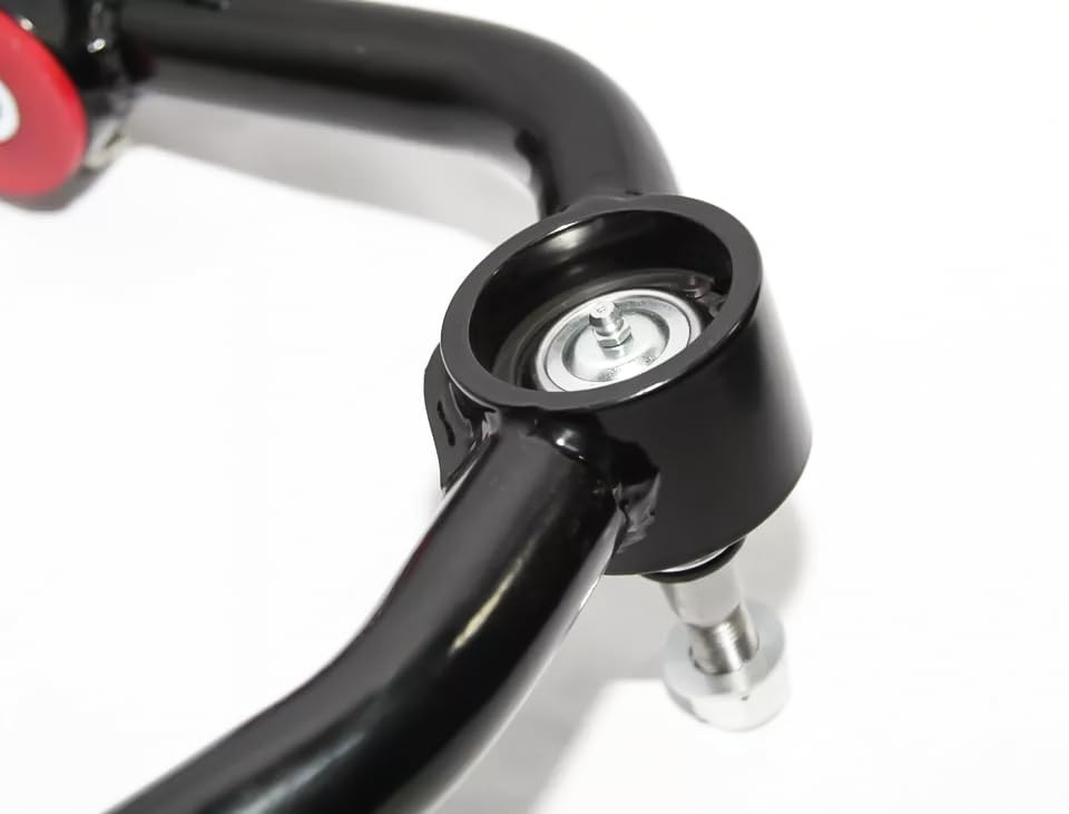 Front Upper Control Arms Compatible with Ford F-150Suspension Kits Tubular Black