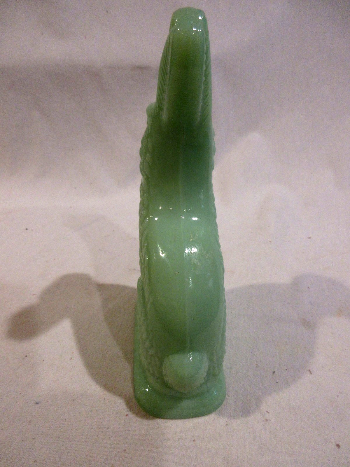 Jadite Milk Glass Easter Bunny Rabbit