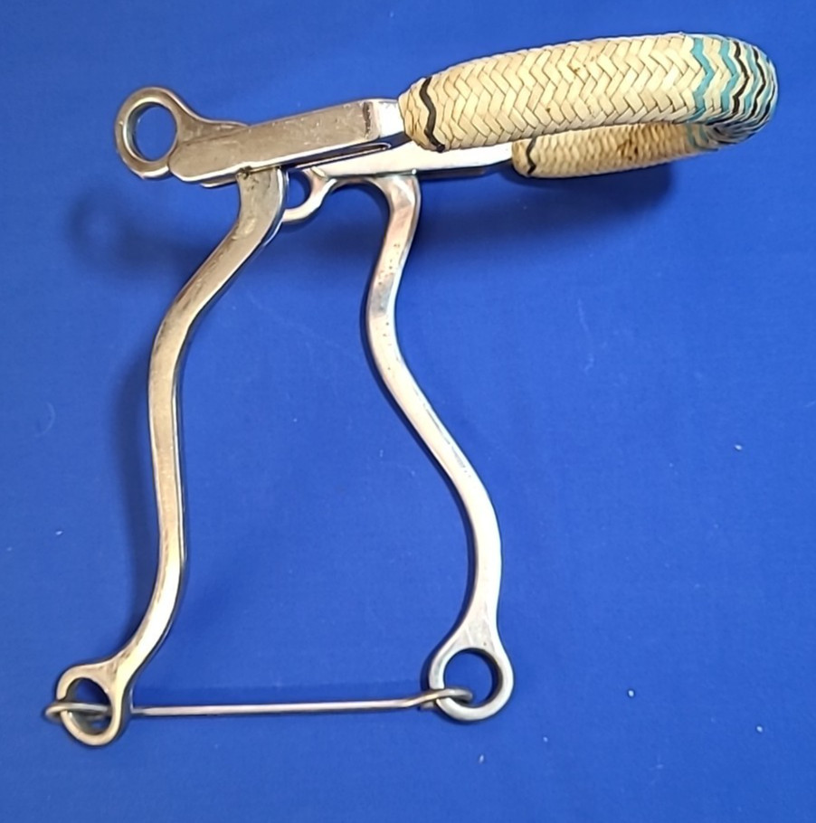 Unbranded Hackamore with Rawhide Nose Covering