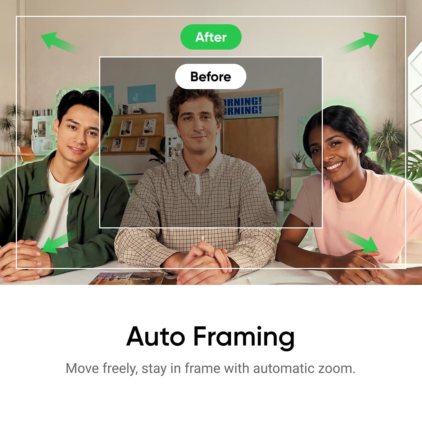 Insta360 Link 2C (Standard) 4K AI Powered Webcam - 1/2” Sensor -New