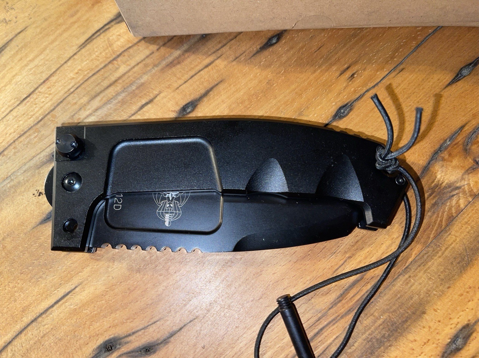 EXTREMA RATIO RAO 185° FOLDER COMBAT TACTICAL KNIFE WITH SHEATH