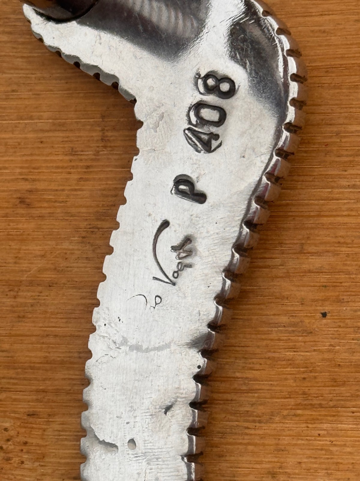 Vintage LES VOGT P408 Frog Port Western Show Horse Bit ~ 5"