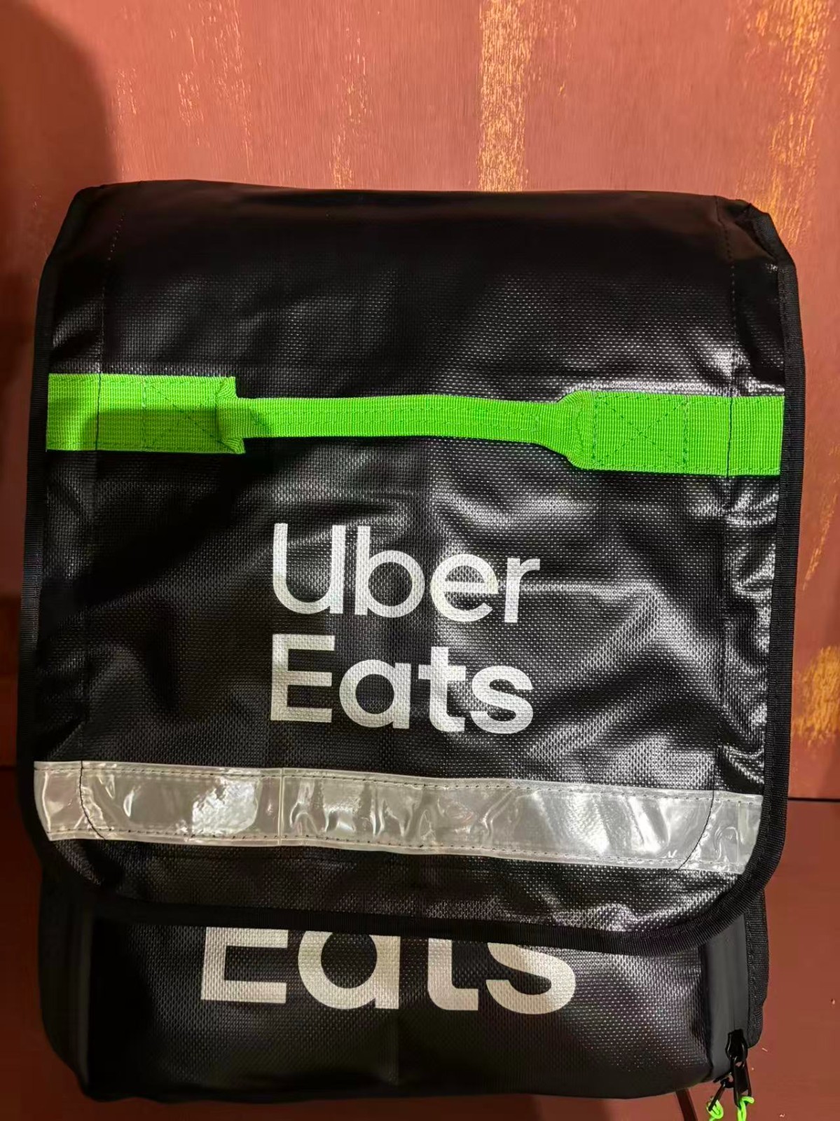 Uber Eats Double-Shoulder Takeaway Bag–PVC Waterproof Thermal Insulation Deliv