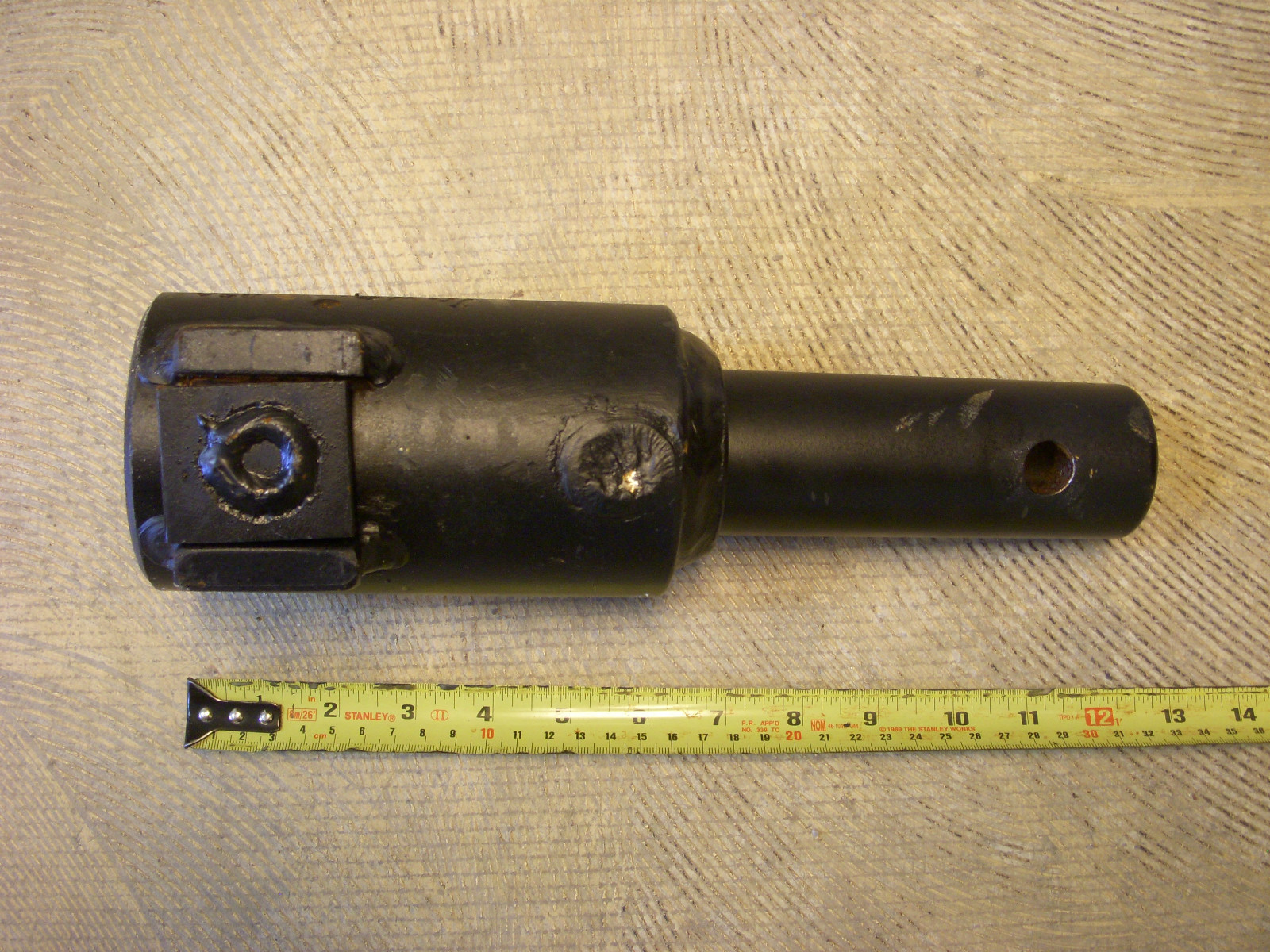 Lowe Auger Bit Post Hole Digger Adapter 2-9/16 to 2 Round