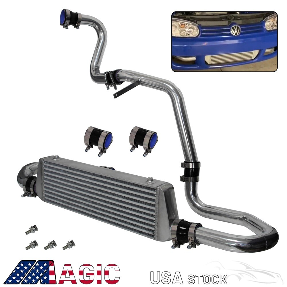Front Mount Intercooler + Piping Kit Fits 98-05 VW JETTA Golf GTI 1.8T