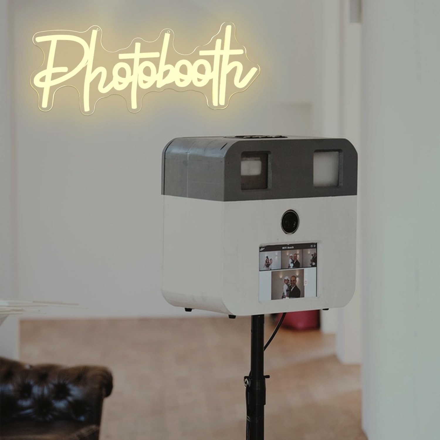 Photo Booth Neon Sign for Wall Decor Photo Booth Sign Neon Photo Booth Lights...