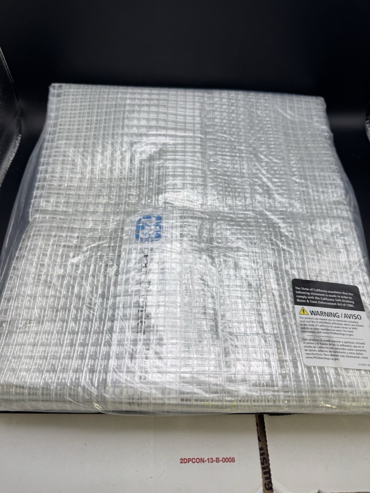 PIG Roof Leak Diverter Tarp TLS462A-CL Leak Diverter System with Hanging Straps