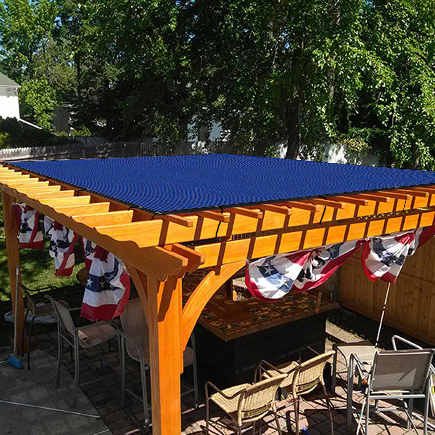 4' 5' 6' 8' tall Outdoor Fence Windscreen Privacy Screen Shade Cover Garden Pool