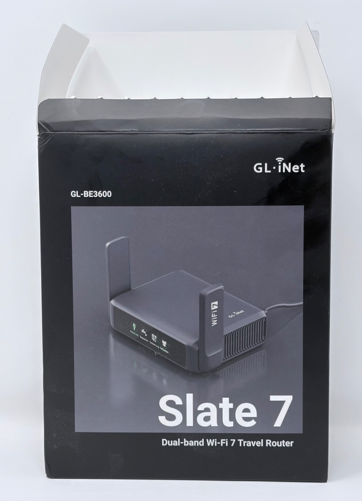 GL.iNet GL-BE3600 Slate 7 Portable Travel Wireless Router Pocket Wi-Fi 7 w/ VPN