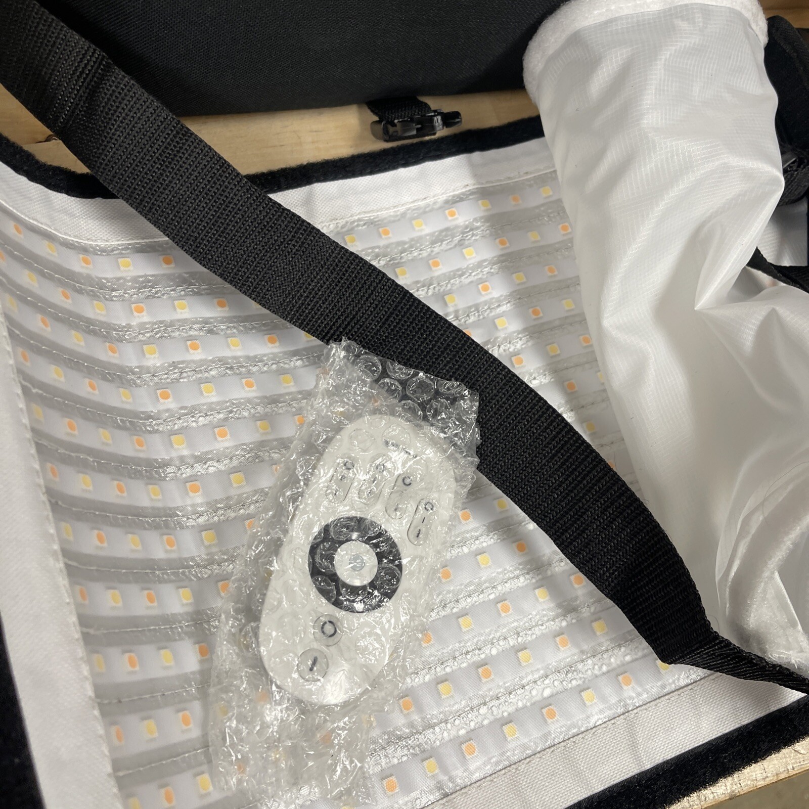 FOSITAN FL-1x2 2nd Gen Portable Rollable 30x60cm Flexible LED Light Panel Mat Re