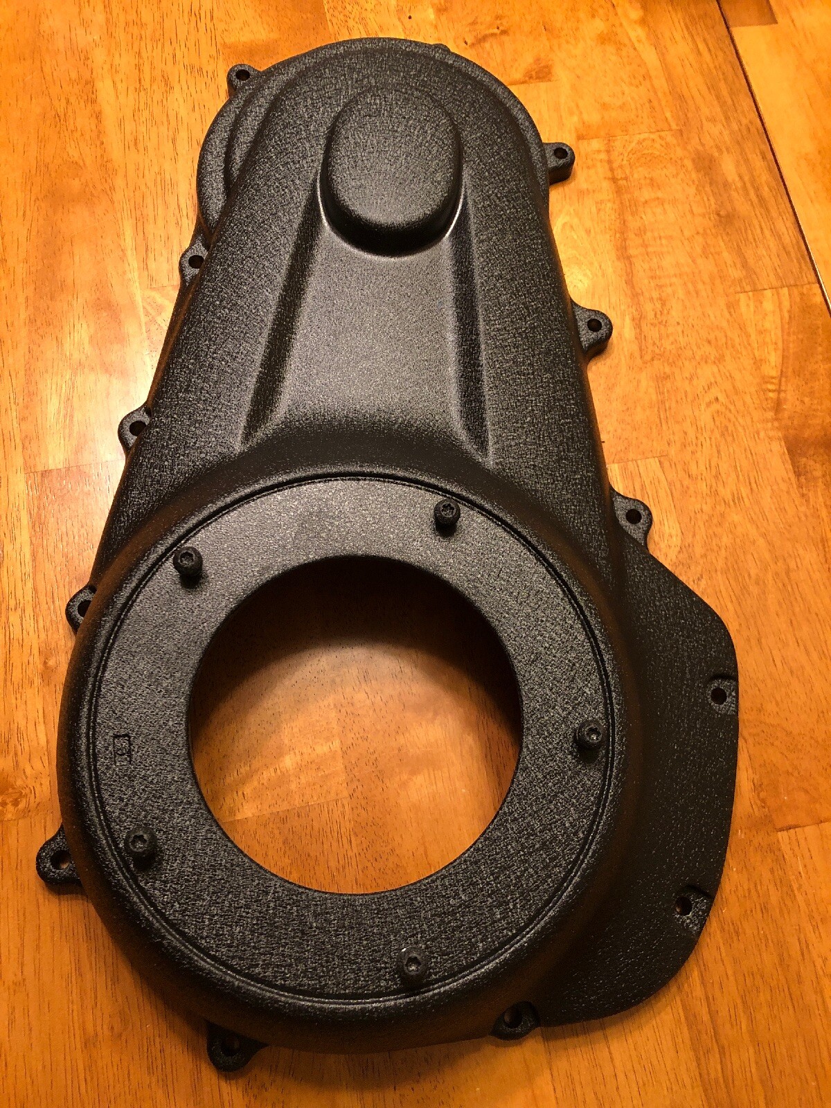 Harley primary cover Milwaukee Eight M8-WRINKLE BLACK-2017-2024 TOURING