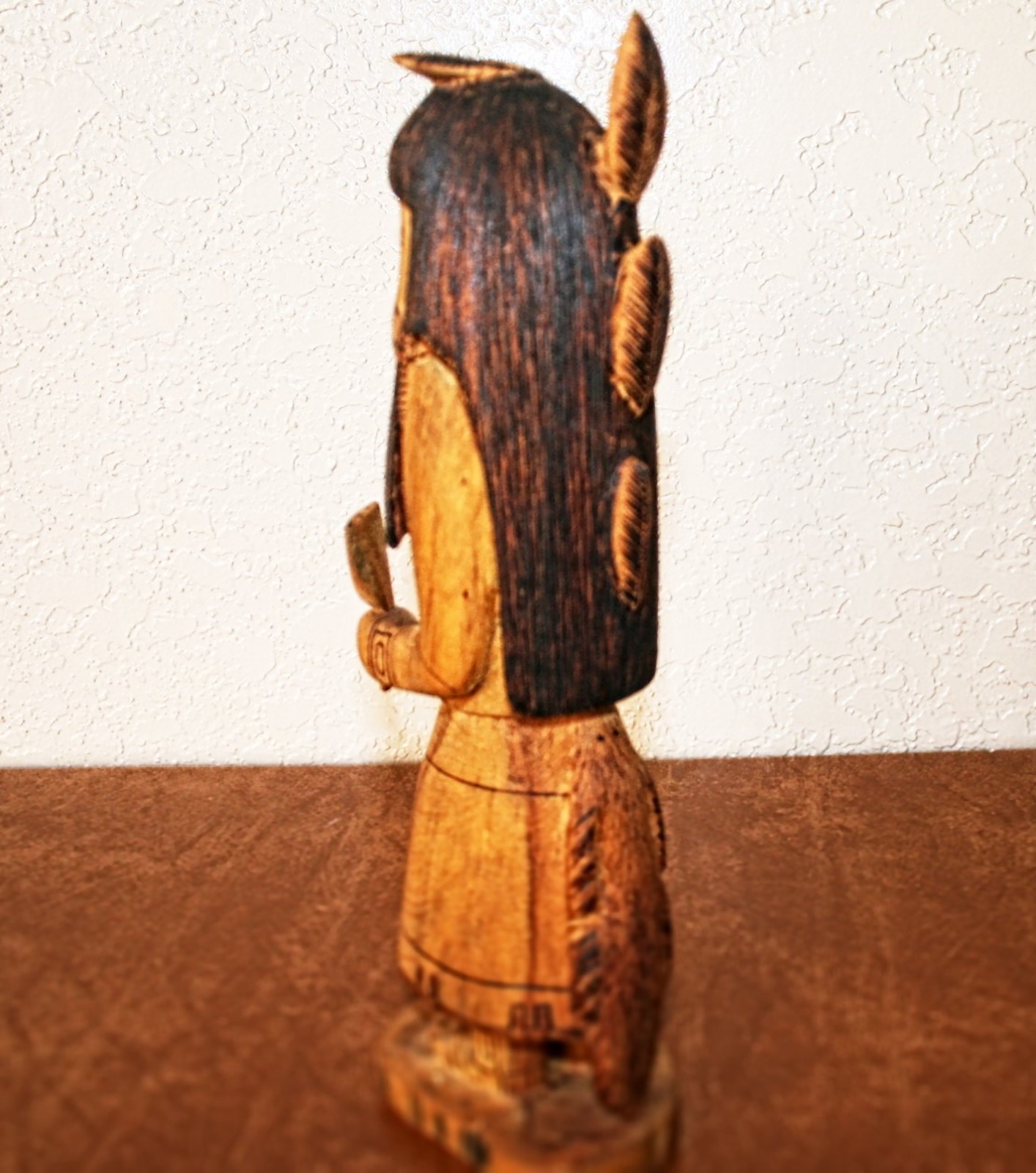 Tall Detailed Zuni Kachina by A. Lewis