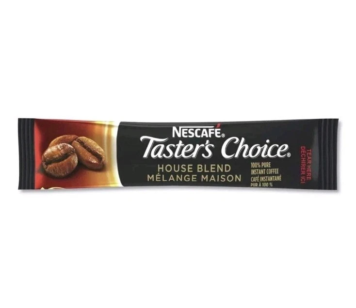 Nescafe 15782 Taster's Choice Stick Pack - House Blend (80/Box)