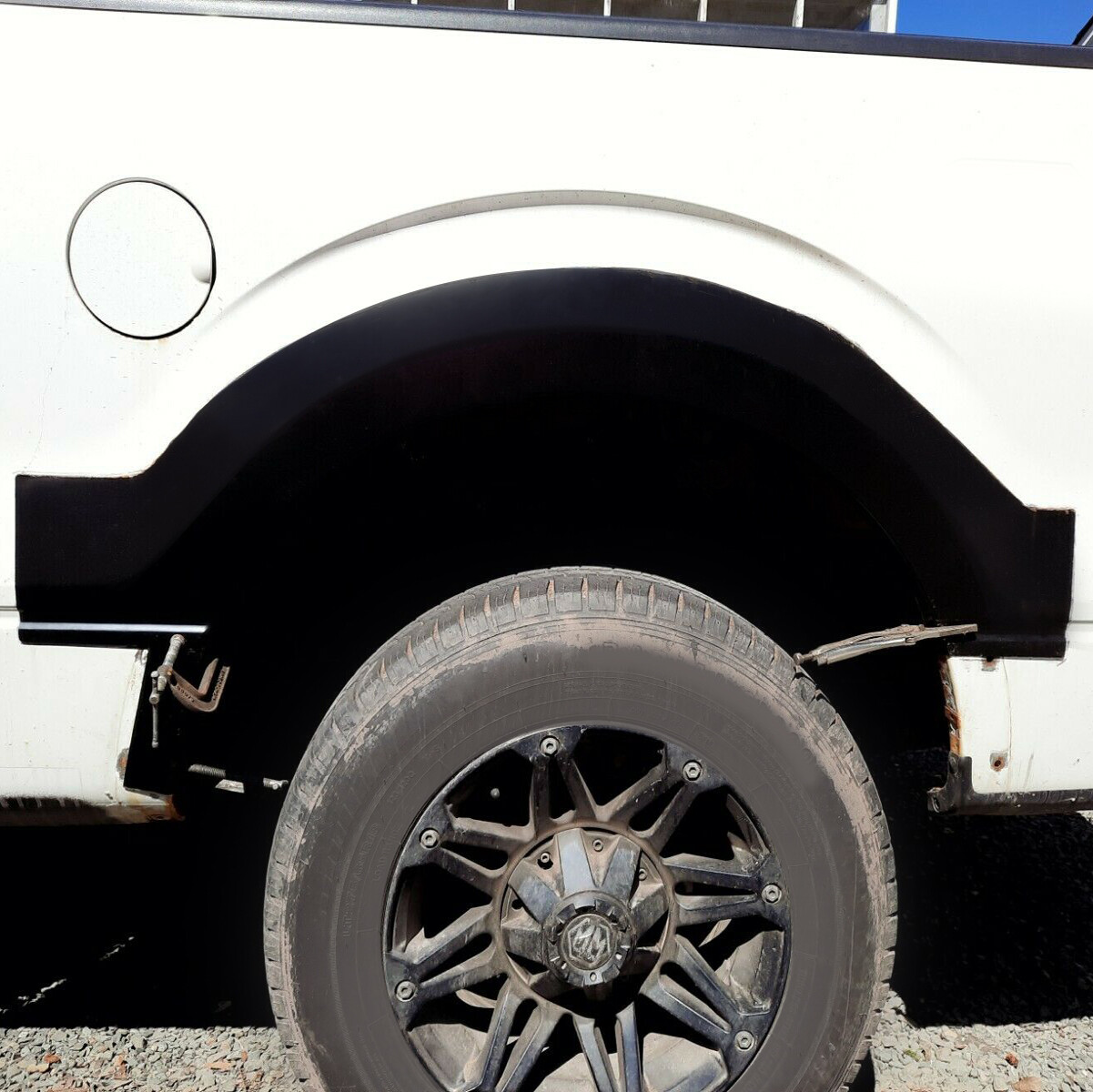 Rear Bed Wheel Arch Repair Panels W/o Molding Holes For 09-14 Ford F150 F-150 LD