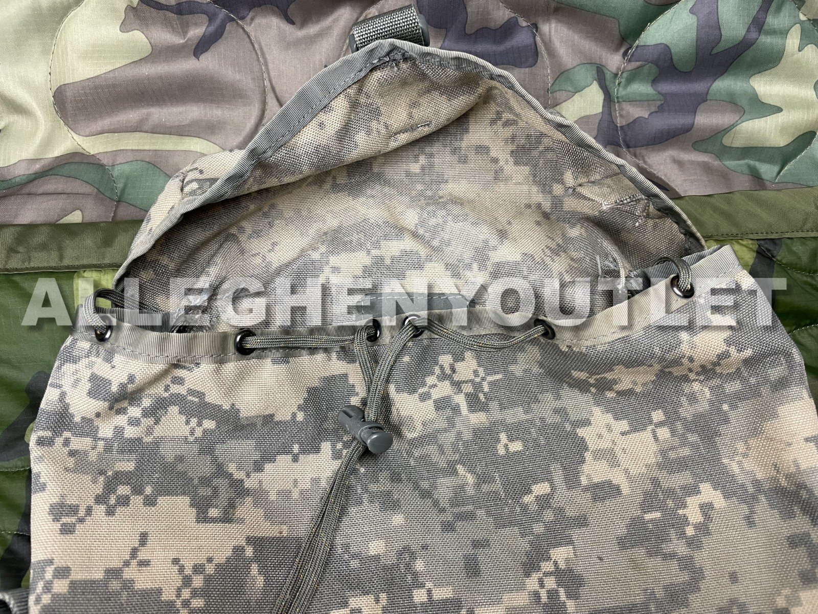 US Army Molle SUSTAINMENT POUCH ACU UCP Dump Pouch Field Pack Digital Mag GC