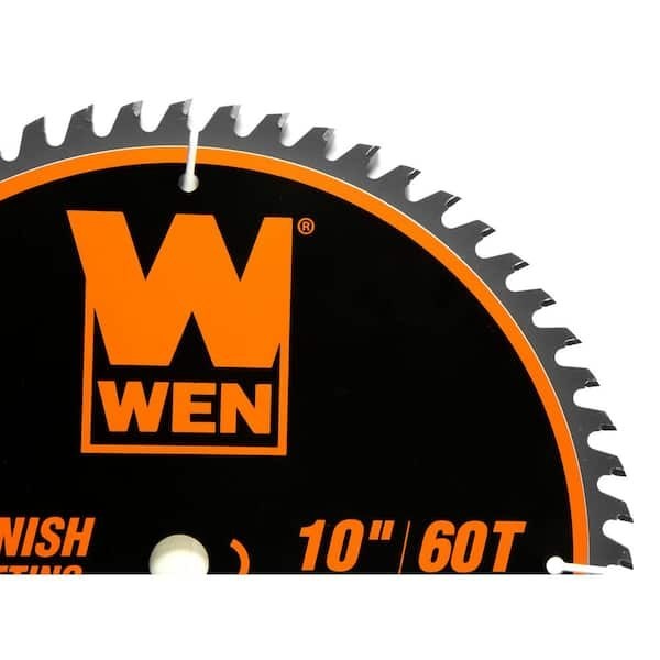 WEN BL1040 10 Inch 40 Tooth Carbide Tipped Professional Woodworking Saw BladeWEN