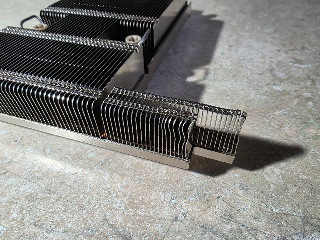 OEM DELL POWEREDGE R650 R750 HIGH PERFORMANCE HEATSINK YR04D READ READ