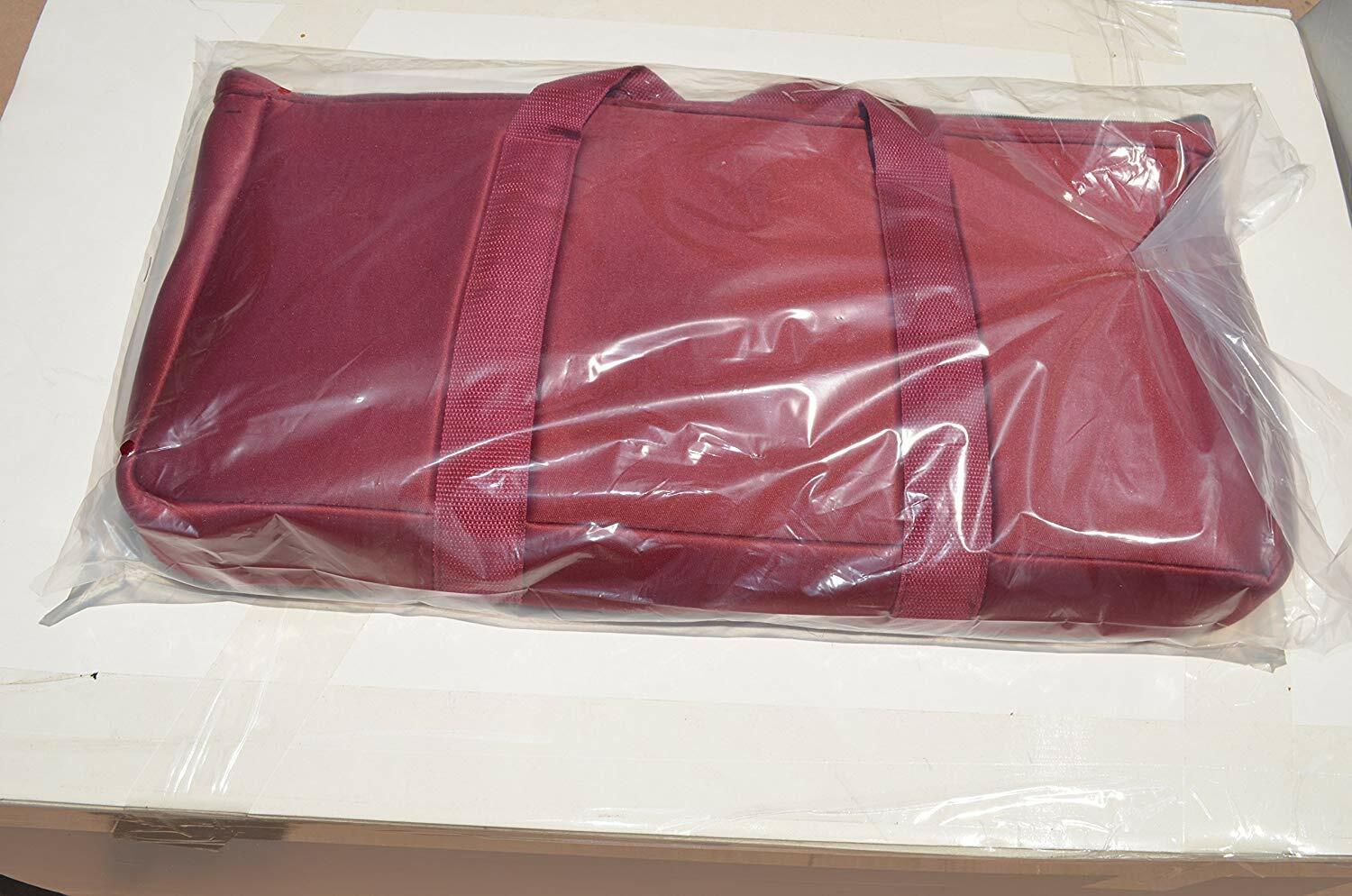 Burgundy Mah Jongg Soft Bag Empty Bag, Mah jongg carry bag