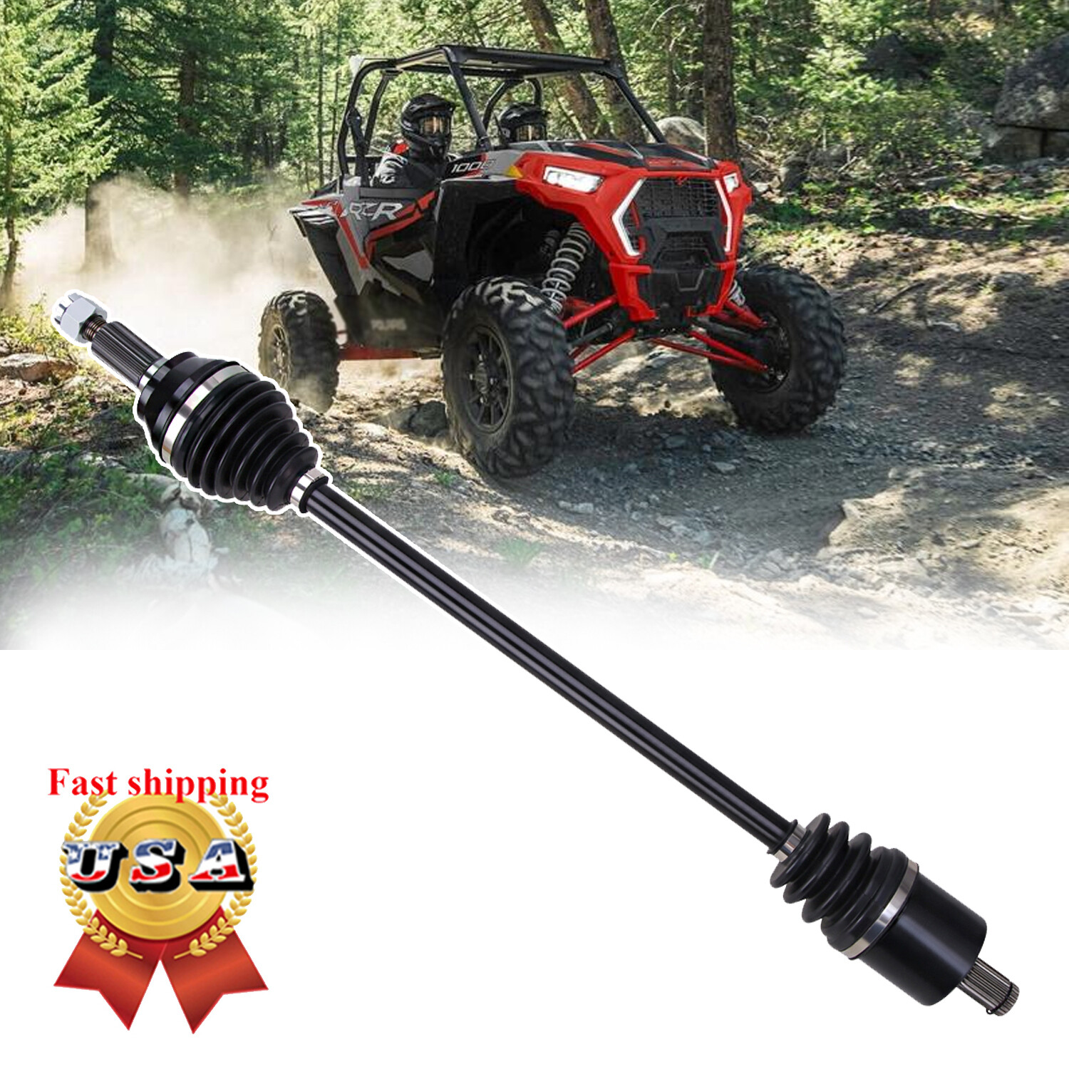 Front Left or Right Complete CV Joint Axle for Polaris RZR XP 1000 2017 - 2022