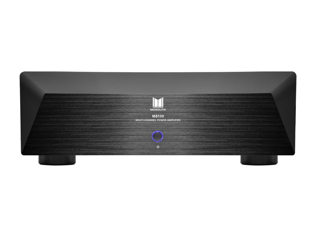 Monolith M5100X 5x90Watts Per Channel Multi-Channel Home Theater Power Amplifier