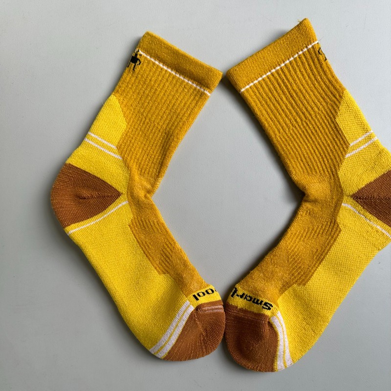 3 Pack Smartwool Women's Hike Merino Wool Crew Socks Size Med 3 Colors Mix