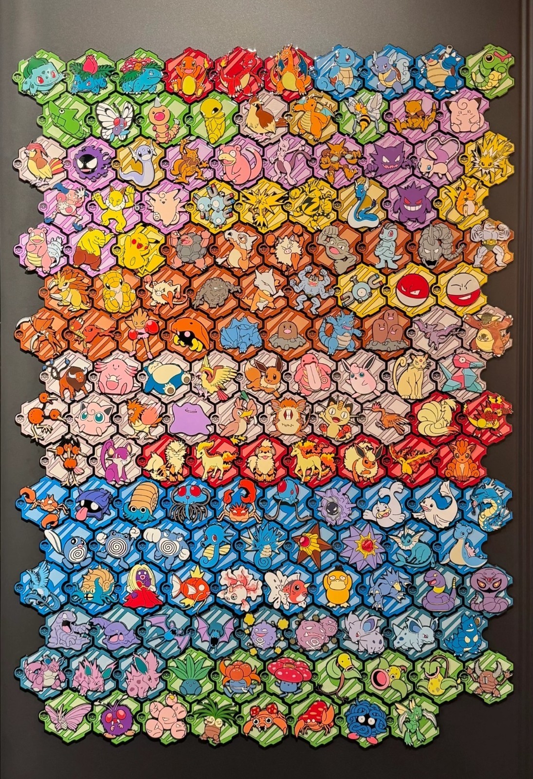 Pokemon TCG S-Chinese Exclusive 151C refrigerator magnet