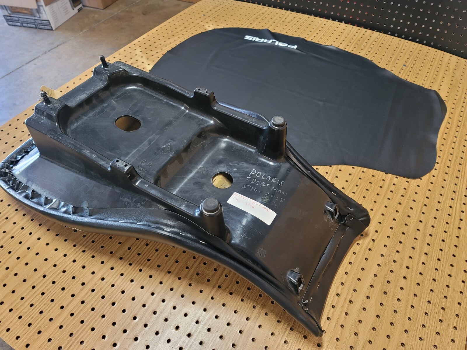 POLARIS SPORTSMAN 450 570 SEAT COVER 2015 TO 2019 (BLACK) [P*-38]