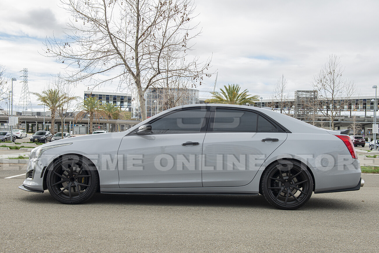 For 14-19 Cadillac CTS | Carbon Package ABS Plastic Rear Trunk Wing Spoiler