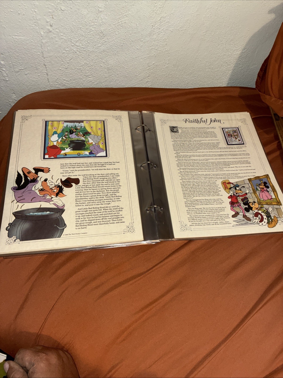 Walt Disney Grimm's Fairy Tales Panel Collection Postal Commemorative Society200