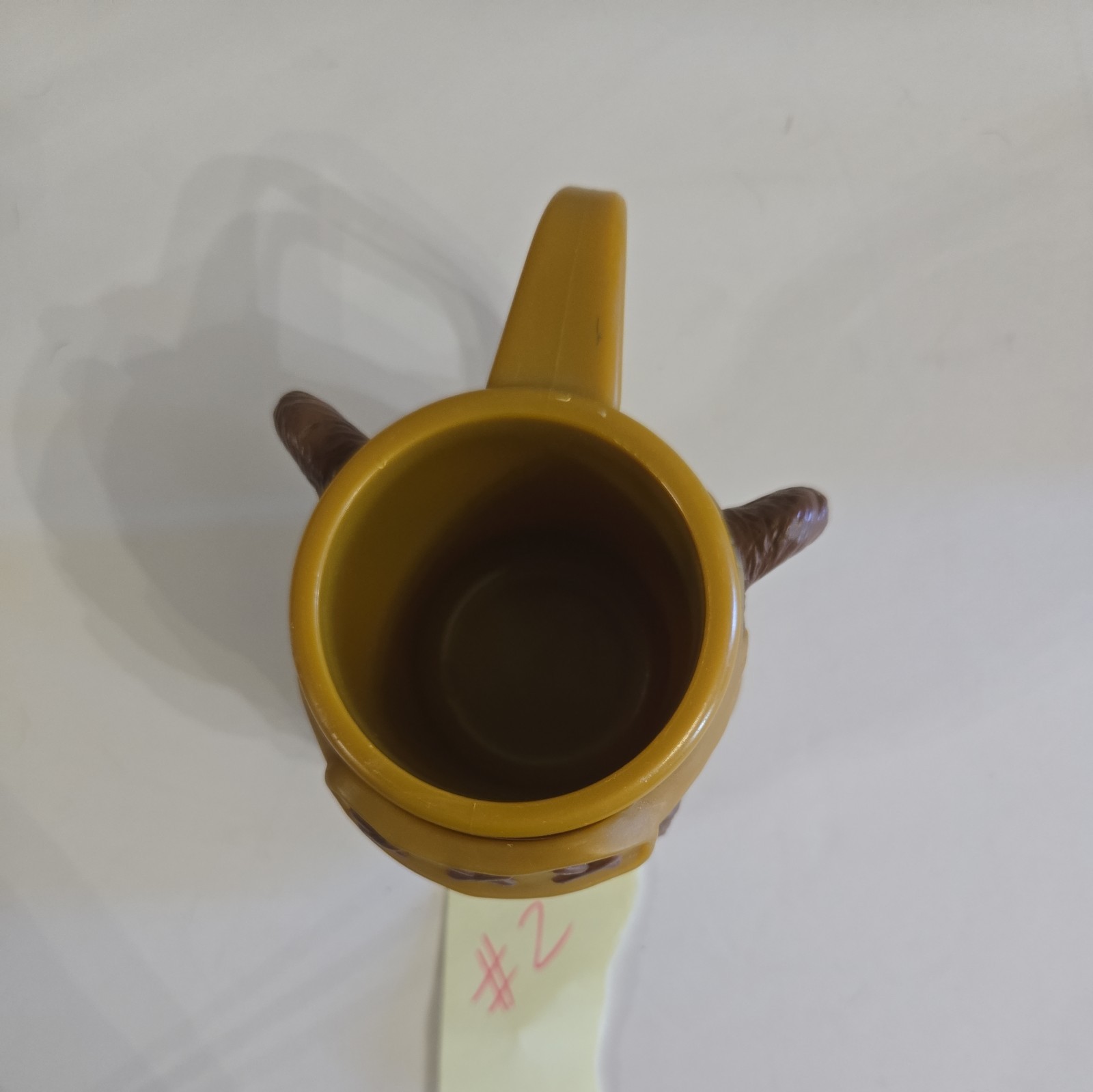 EWOK Mug Cup Star Wars Return of the Jedi 3D Plastic 3.5" Applause 90's