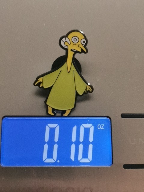 THE SIMPSONS MISTER BURNS pin Badge Patch New High Quality