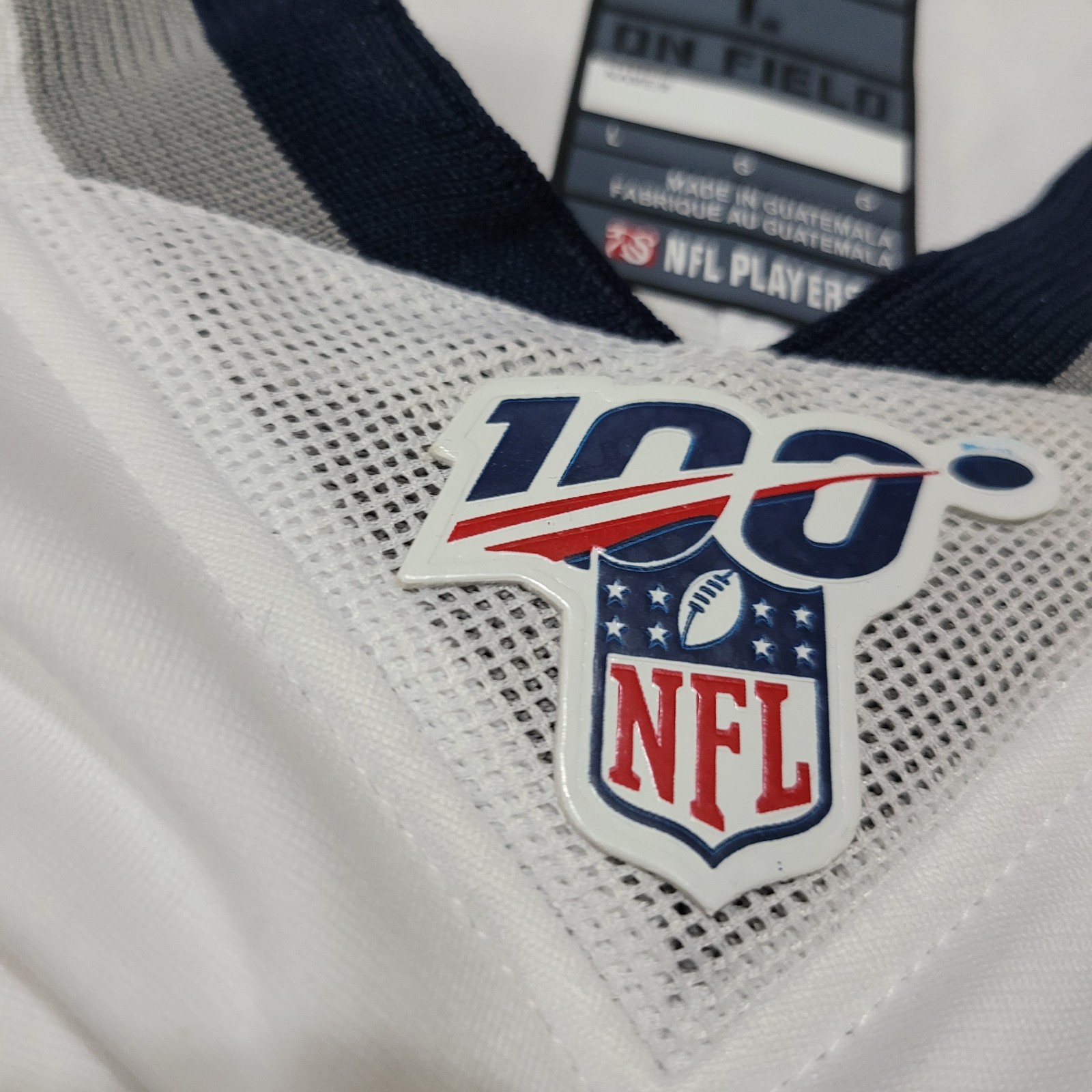 Tom Brady New England Patriots Nike Limited Jersey Size Large 100th Anniversary