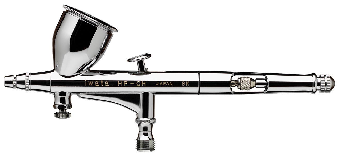 Iwata Hi-Line HP-CH Gravity Feed Dual Action Airbrush, Model H4100