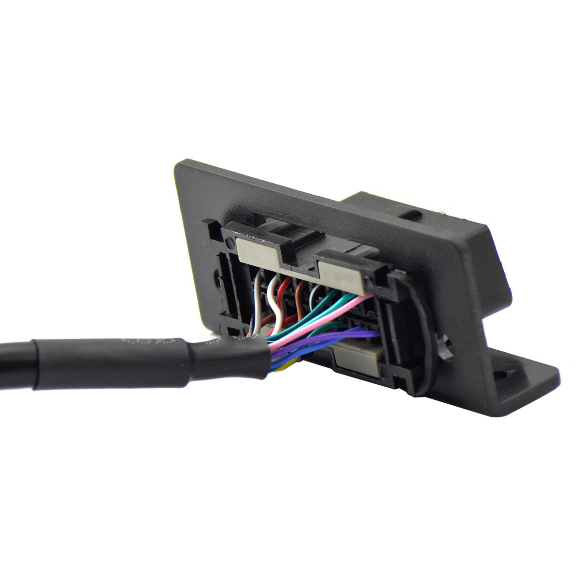 50cm 16 Pin Male to Female Adapter OBD 2 Splitter Y Cable with Underdash Bracket