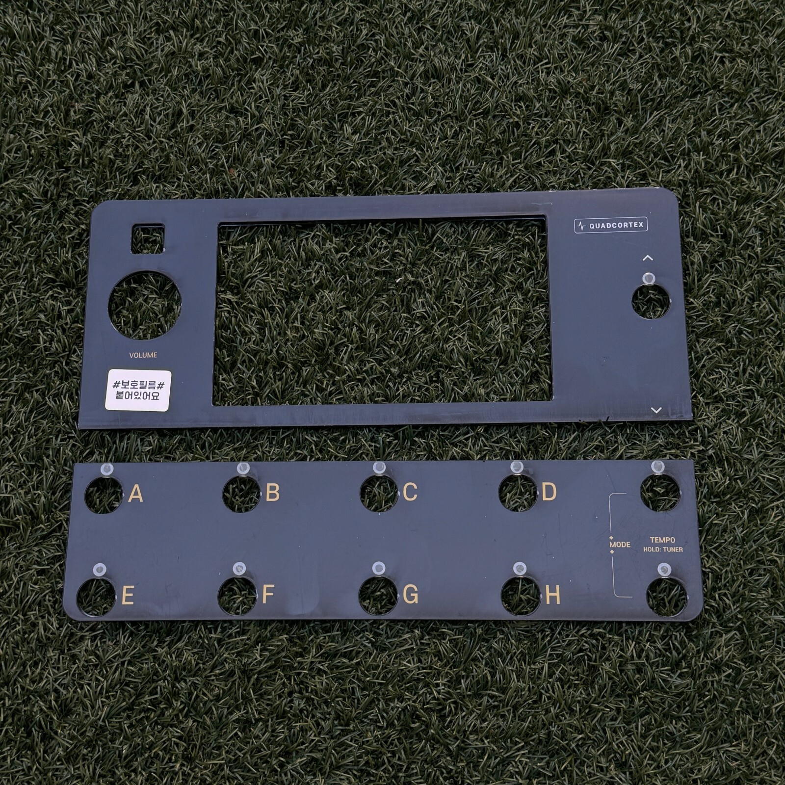 Neural DSP QUAD CORTEX Premium Acrylic Protective Cover Black