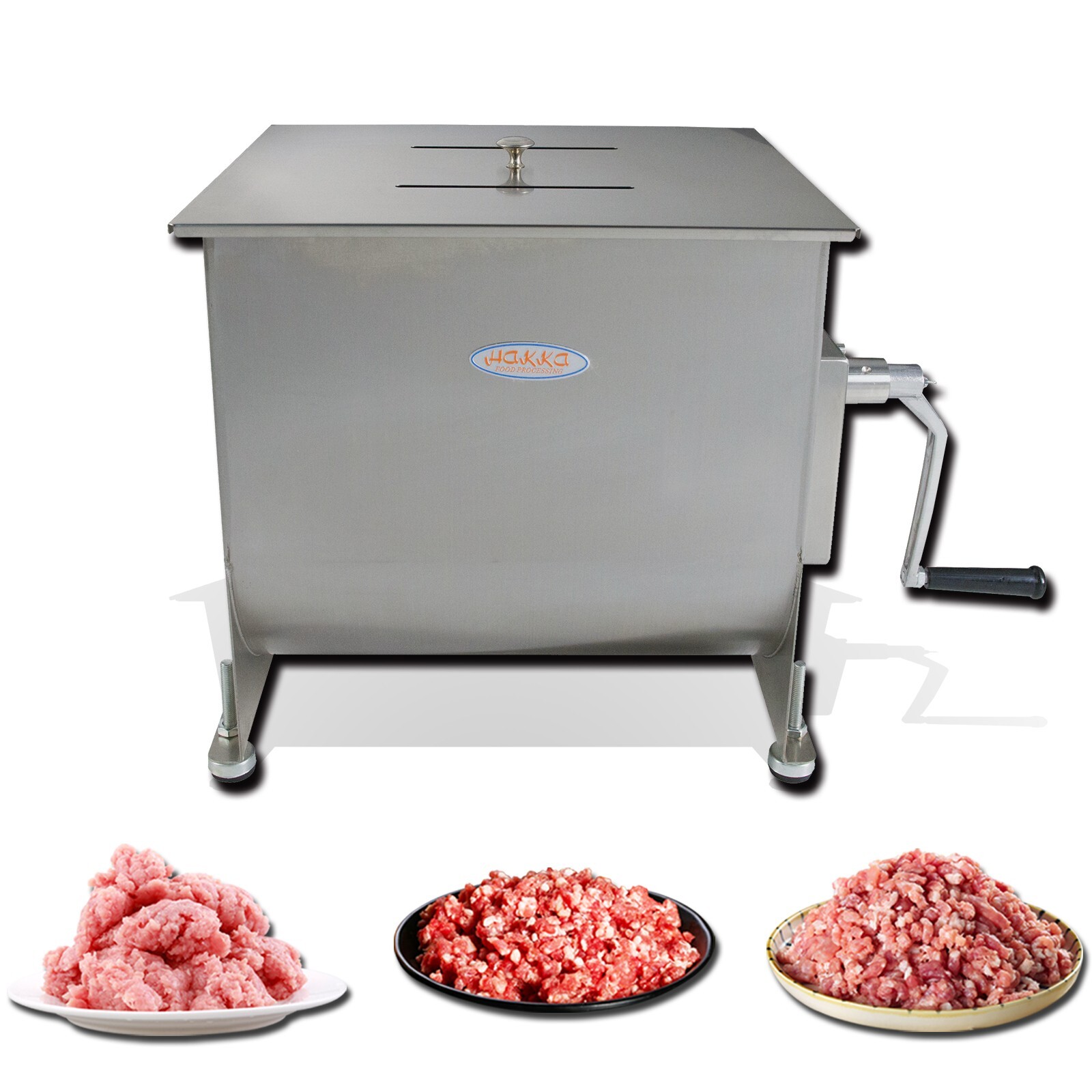 Hakka Manual Meat Mixer Sausage Machine Maximum Mixing 85 Pound of Meat