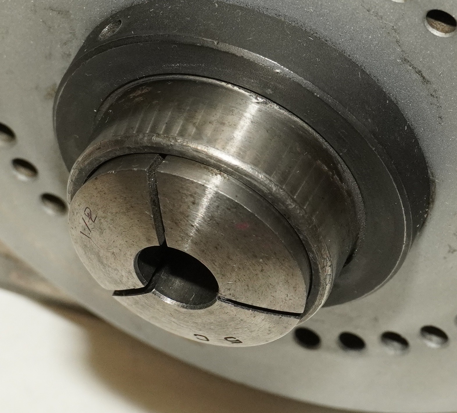 5C Collet Indexing Spin Index Fixture Grinder w 1/2" Collet