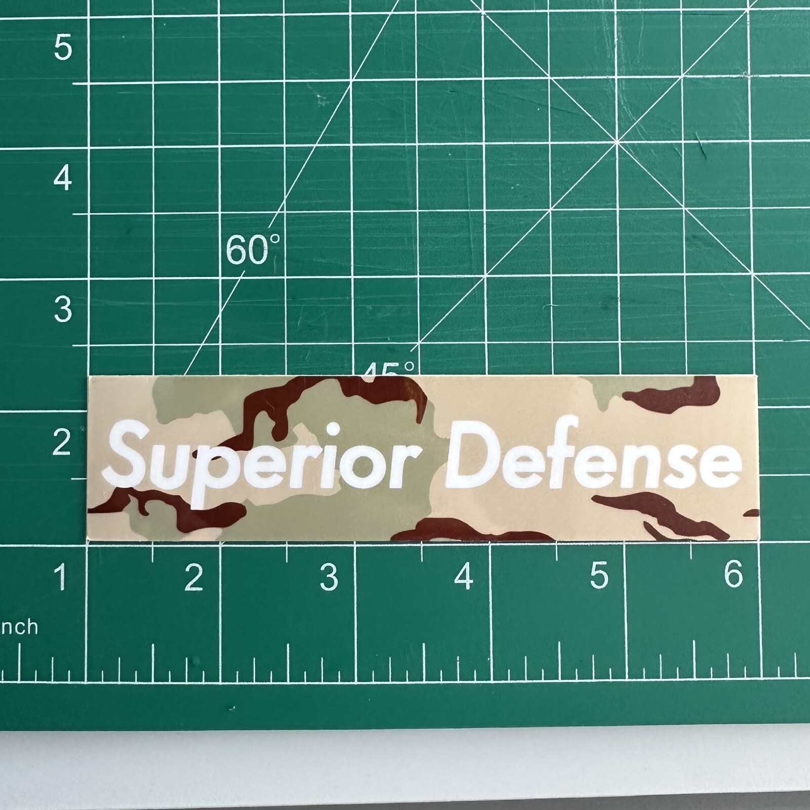 Superior Defense DCU Stock Options Sticker one7six, FOG, SupDef, Forward