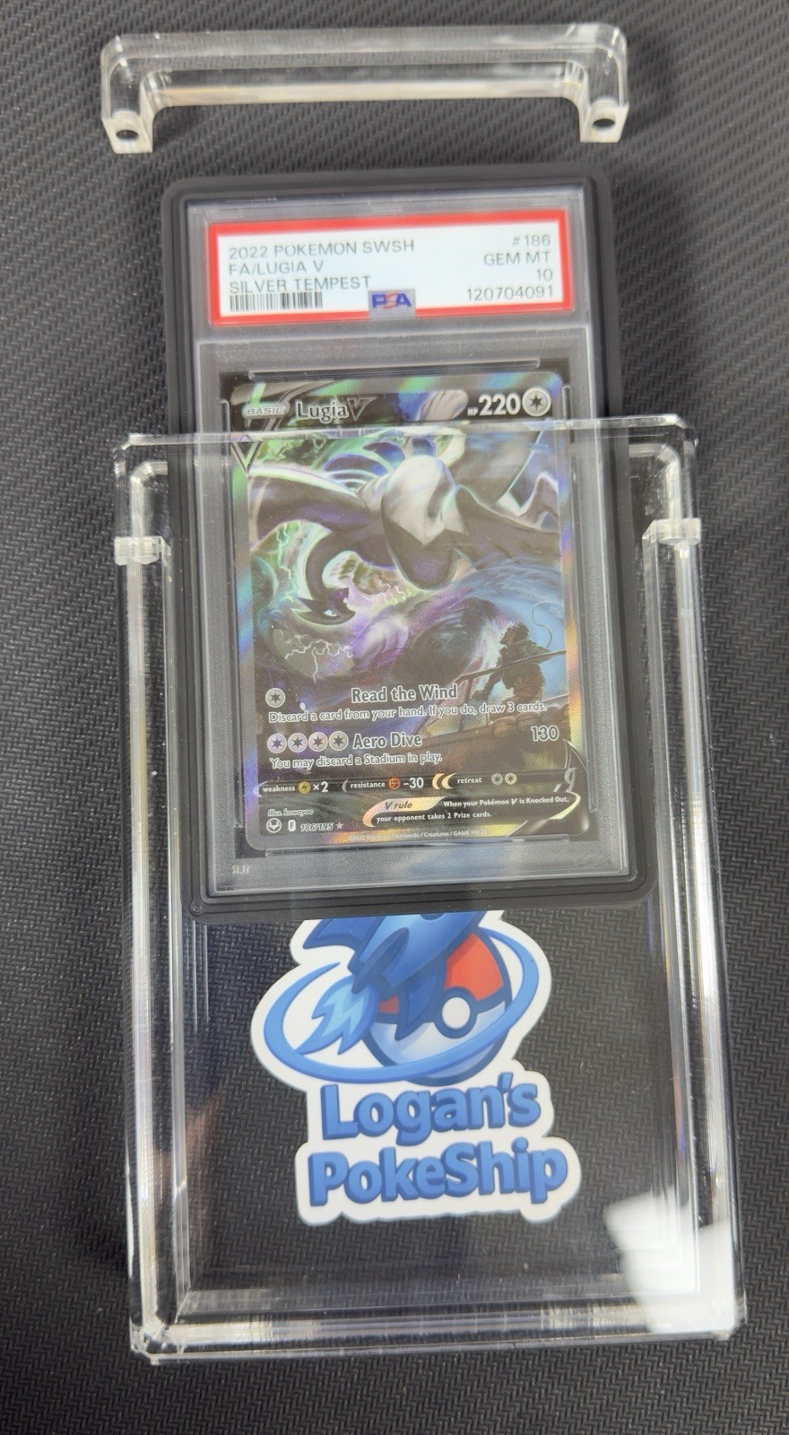 PSA Graded Card Acrylic Magnetic Display Case For Graded Guard Bumpers Installed