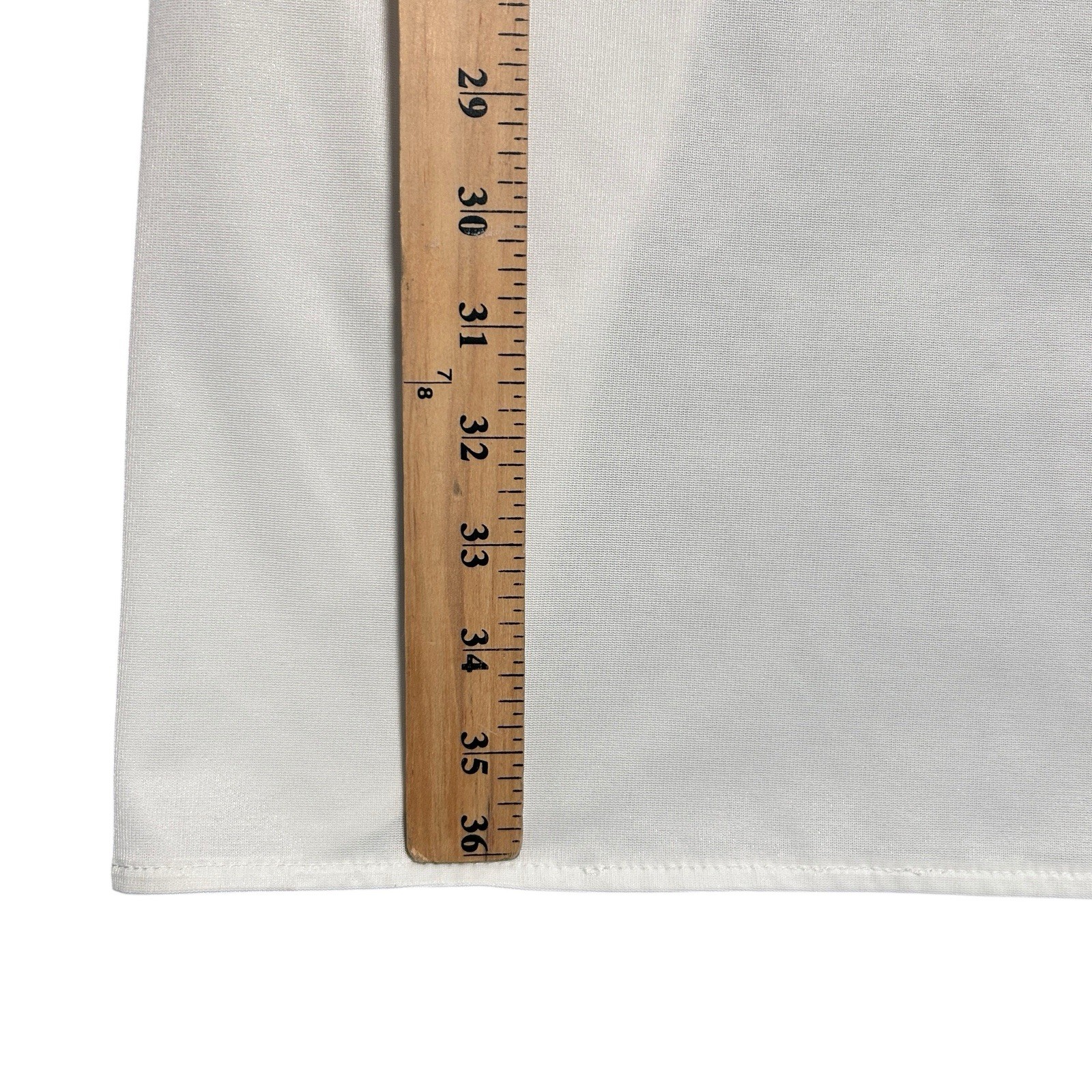 David’s Bridal Dress Dominique Skirt Slip Sz Small Minimalist Maxi Length White