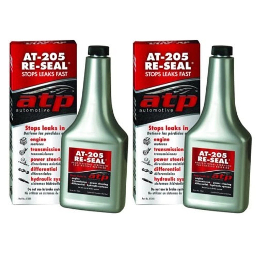 ATP AT-205 Re-seal Stops Leaks fast 8 OZ QTY X 2 guaranteed stop Leak usa made.