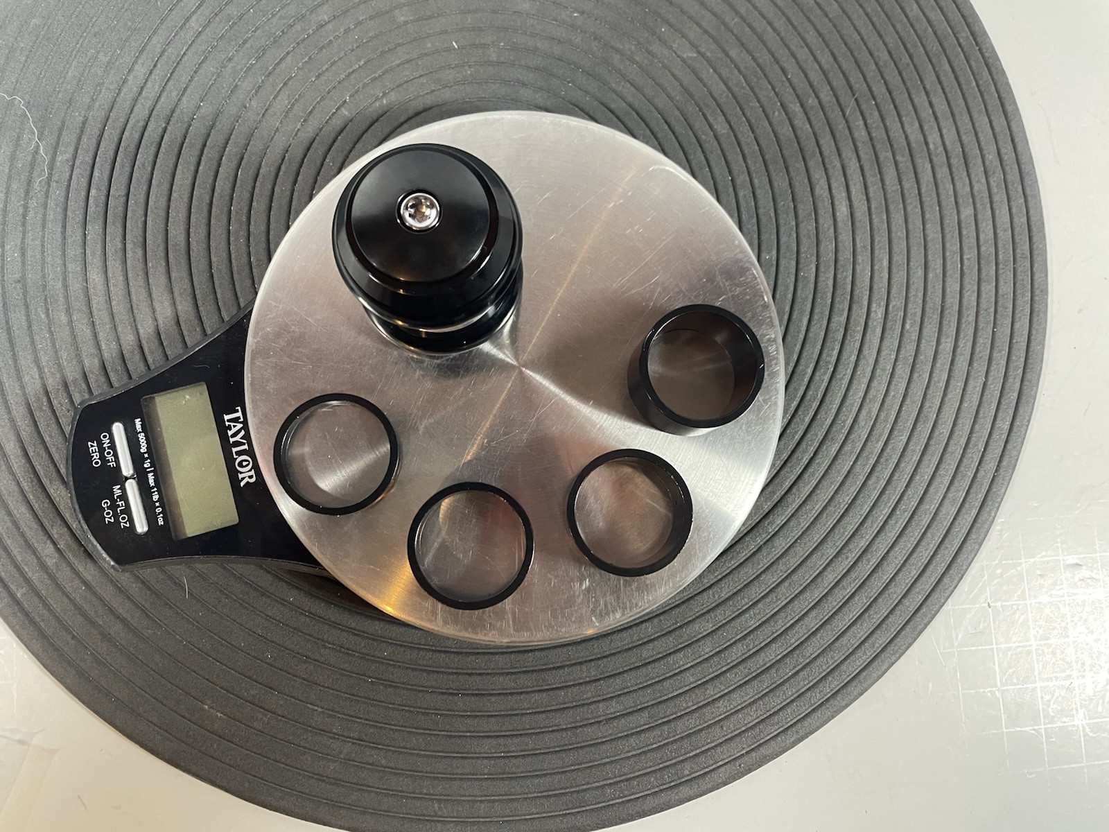 1 1/8” Threadless Klunker Conversion Headset With Spacers Old School BMX BLACK!