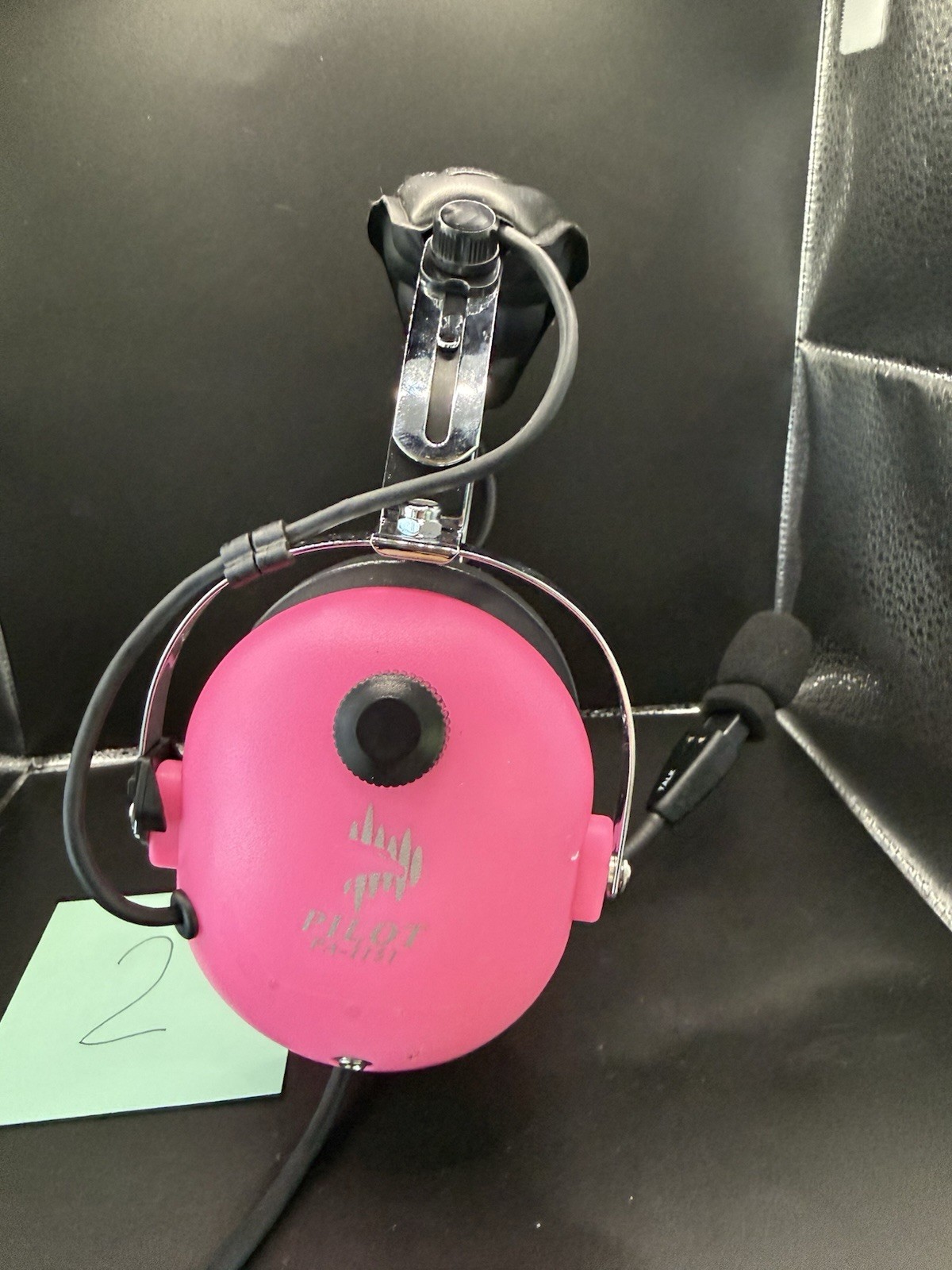 PILOT USA 1151 Youth AVIATION HEADSET NEW - HOT PINK - 2nd Pair