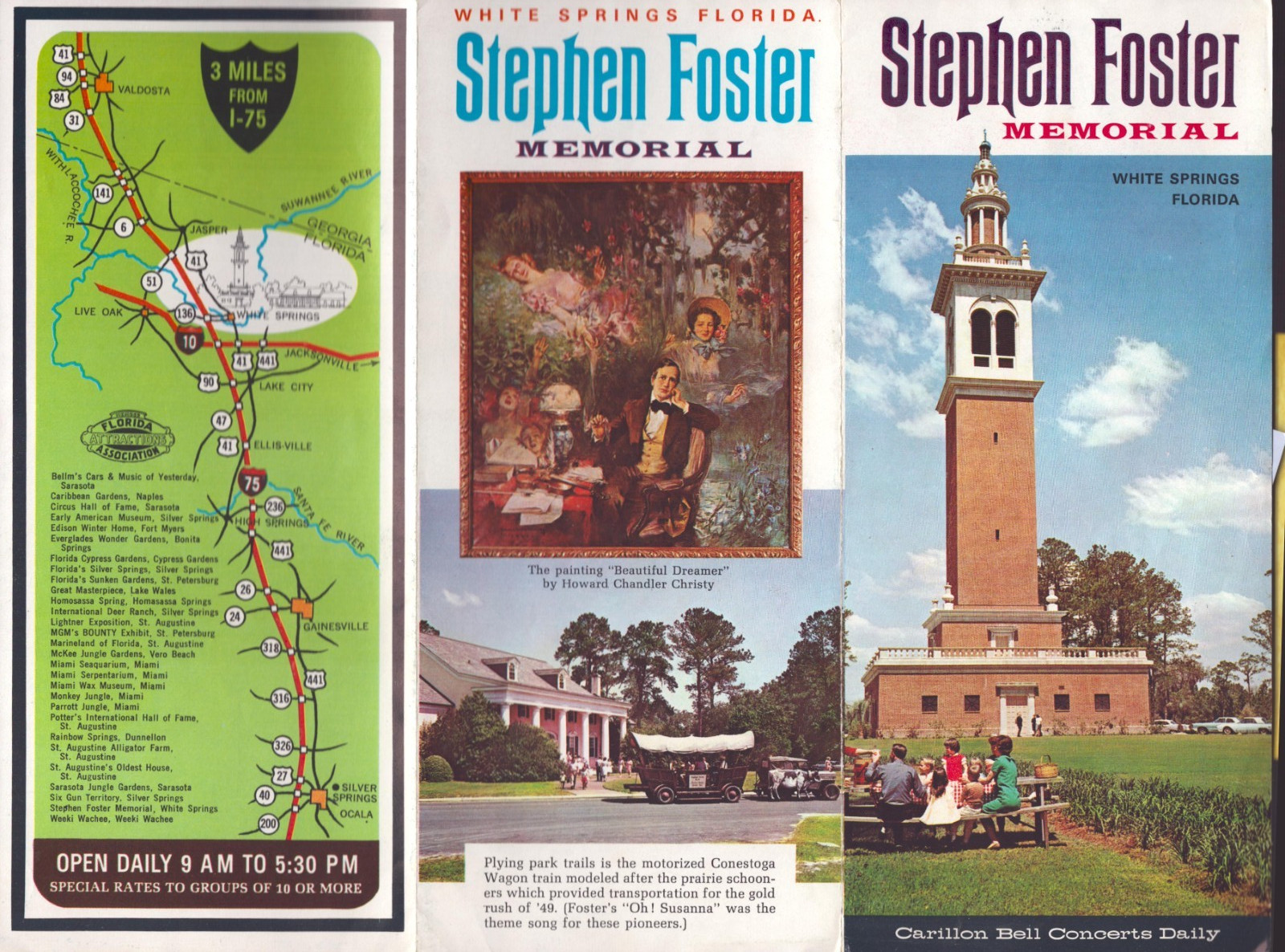 Florida Travel Brochure Lot of 4 Sarasota Everglades Mote Aquarium Dolphins