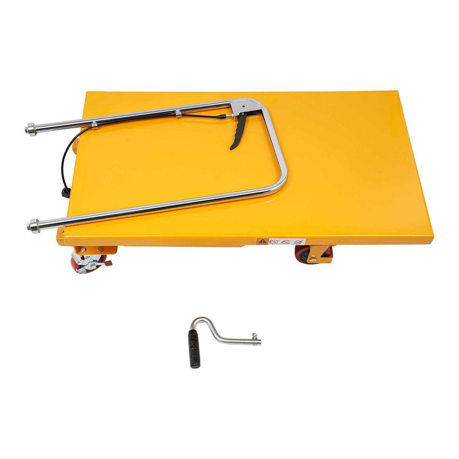 Hydraulic Material Handling Transportation Platform Lift Table 349.27kg/770lbs