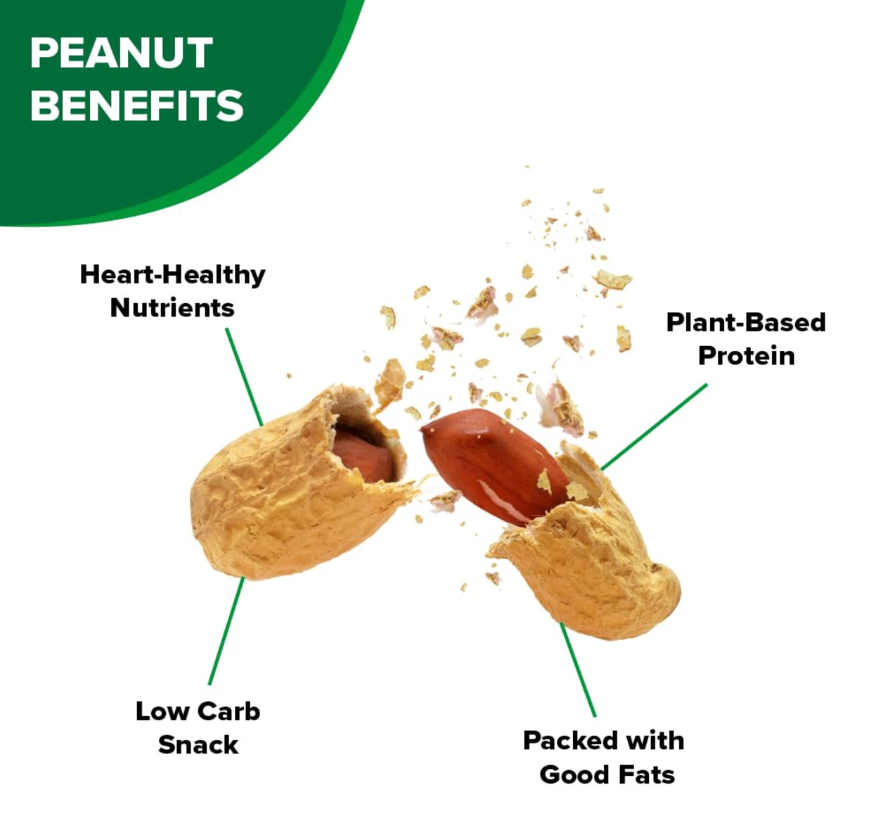 4x Jars Hampton Farms Creamy Peanut Butter Spread 16oz Made in USA NC