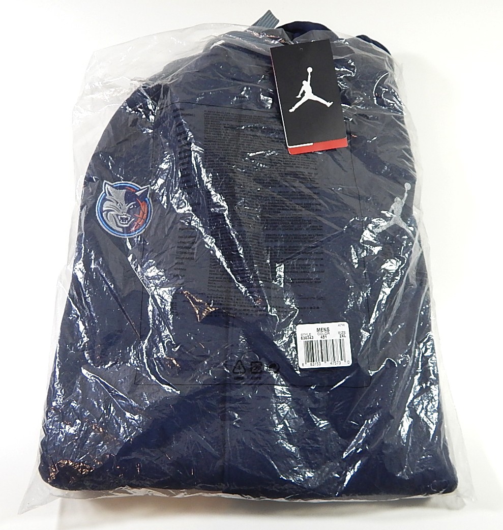 Lot of (10) Charlotte Bobcats Hoodies Warm Up Pants Shirts Jordan Adidas S-4XL