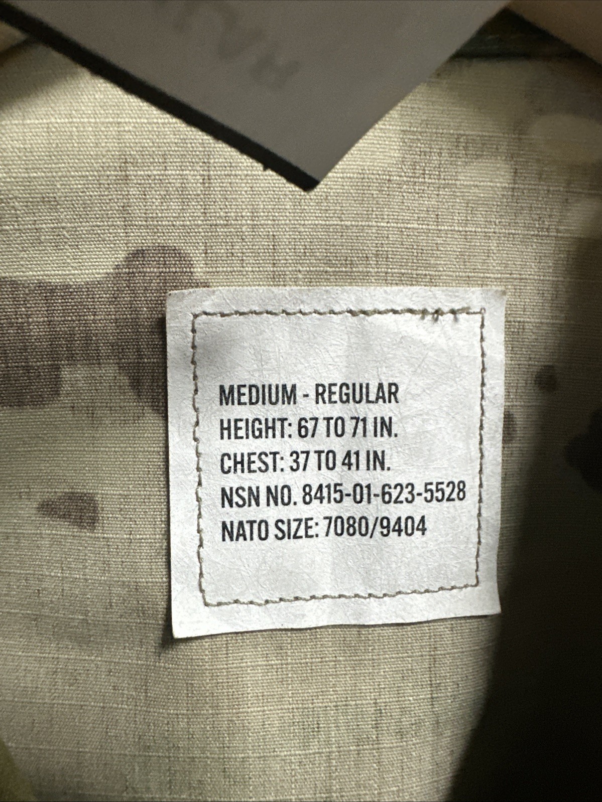 US ARMY OCP MULTICAM GARRISON JACKET MEDIUM REGULAR NEW WITH TAGS